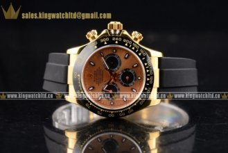 Rolex Daytona YG/RU Chrono Rose Gold Clone Rolex 4130