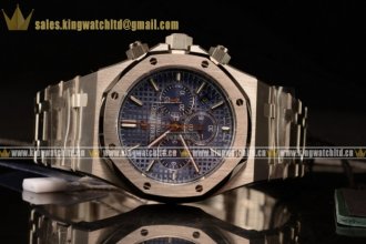 Audemars Piguet Royal Oak Chronograph SS/SS Blue Dial Swiss Valjoux 7750 Auto (JH)