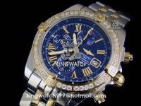 BREITLING EVO TT ASIAN 7750 AUTOMATIC BLUE 361