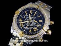 BREITLING EVO TT ASIAN 7750 AUTOMATIC BLACK 360