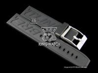 BREITLING RUBBER STRAP -B