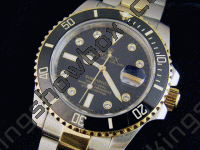 ROLEX 116613 Black TT Sub