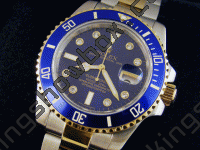 ROLEX 116613 Blue TT Sub